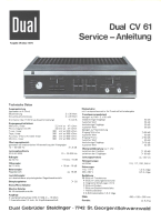 Dual CV-61-Service-Manual 